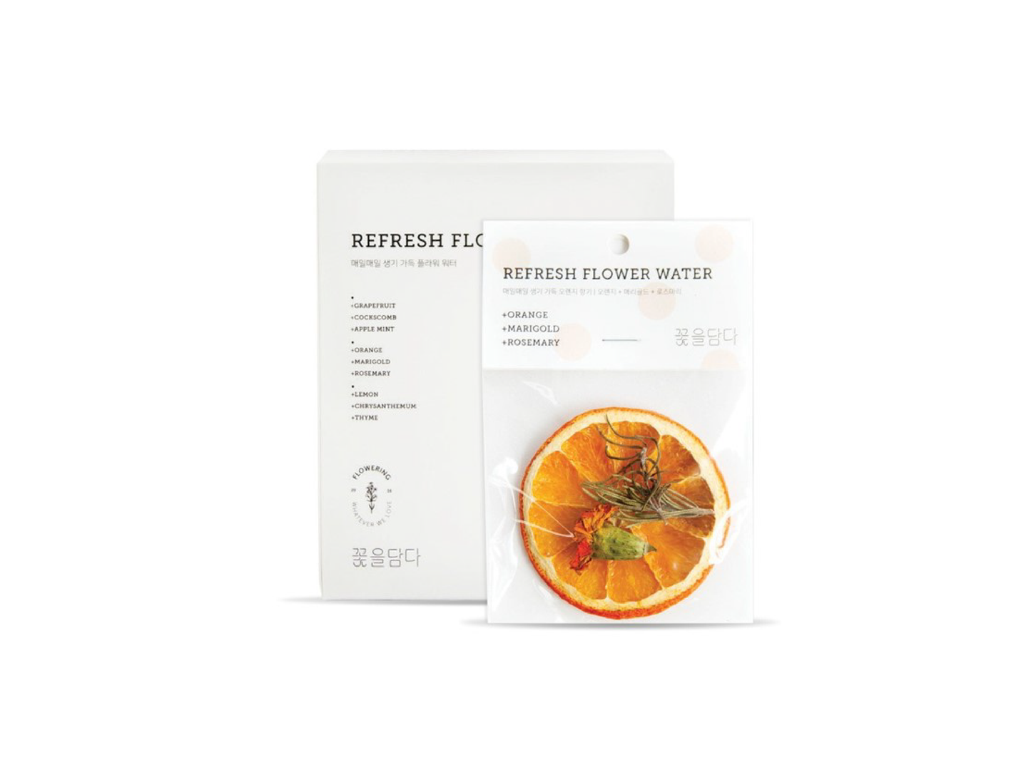 Refresh Water - Orange & Marigold & Rosemary